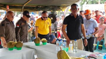 Semarak Kontes Durian Lokal Aceh Tenggara, Kapolres Bersama Forkopimda Dukung Potensi Durian Unggulan Daerah