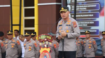 Usai Apel Pagi, Kapolres Aceh Tenggara Pimpin Gaktibplin, Disiplin Personel Jadi Perhatian